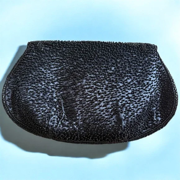 Vintage Michel Swiss Handmade in Paris France 🇫🇷 Beaded Clutch 1940s - Picture 3 of 8